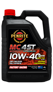 Penrite MC-4ST 10W-40 (100% PAO & ESTER)