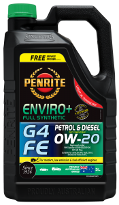 Penrite ENVIRO+ G4 FE 0W-20 (Full Synthetic)