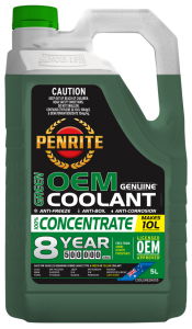 Penrite GREEN OEM COOLANT CONCENTRATE/PREMIX