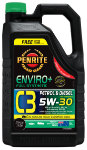 Penrite ENVIRO+ C3 5W-30 (FULL SYN.)