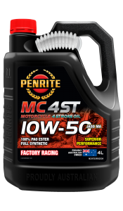 Penrite MC-4ST FULL SYN 10W-50 (100% PAO & ESTER)