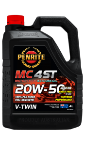 Penrite MC-4ST V TWIN 20W-50 (100% PAO & ESTER)