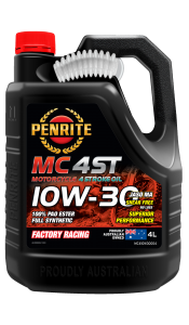 Penrite MC-4ST 10W-30 (100% PAO & ESTER)